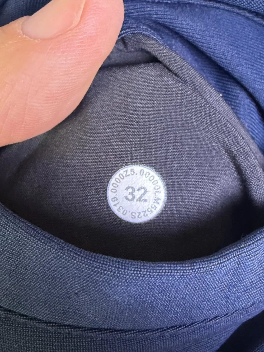 Lululemon Commission Pants Mens 32x30 Blue Performance Chino Stretch Pockets